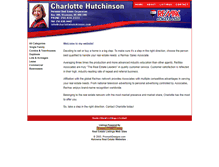 Tablet Screenshot of charlottehutchinson.com